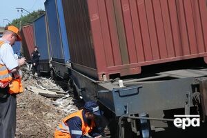 У Бєлгородській області зійшов із рейок вантажний поїзд