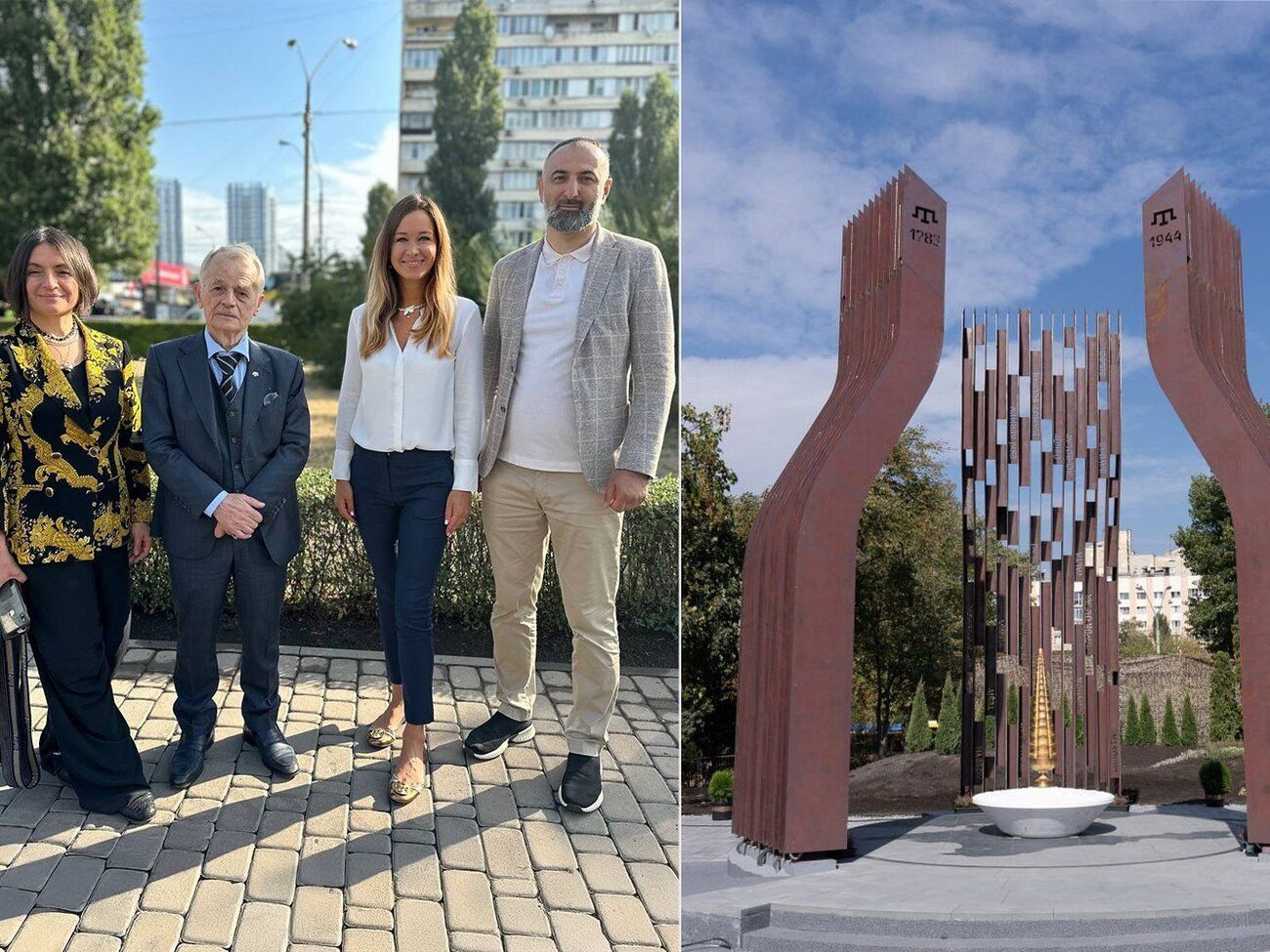 Для создания мемориала использовано 38,5 тонн стального листа производства "Метинвест Траметал" (Италия)