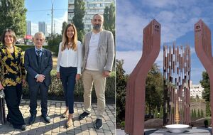 Для создания мемориала использовано 38,5 тонн стального листа производства "Метинвест Траметал" (Италия)