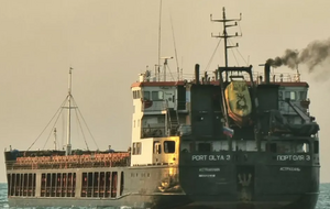 Судно "Порт Оля-3" прибыло в российский порт 4 сентября, отметил источник Sky News