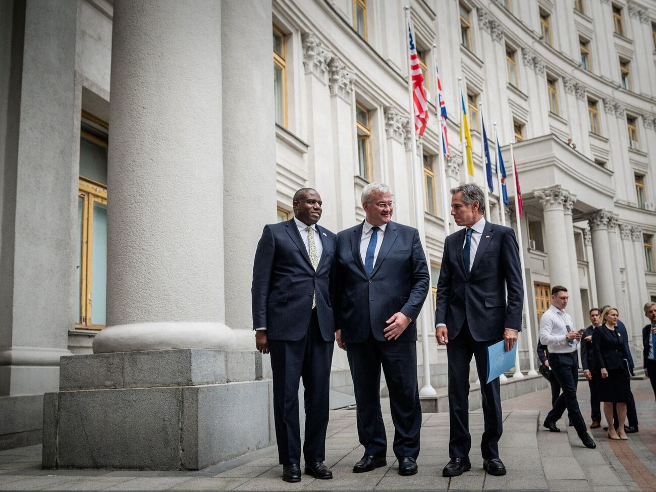 Сибіга провів зустріч у Києві з Блінкеном і Леммі