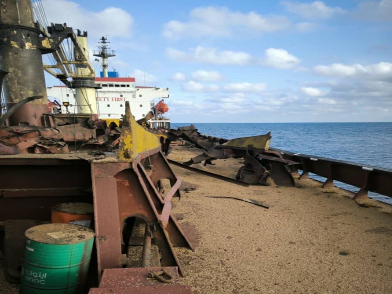 У Києві очікують на реакцію світу через російський удар по судну, зазначив Зеленський
