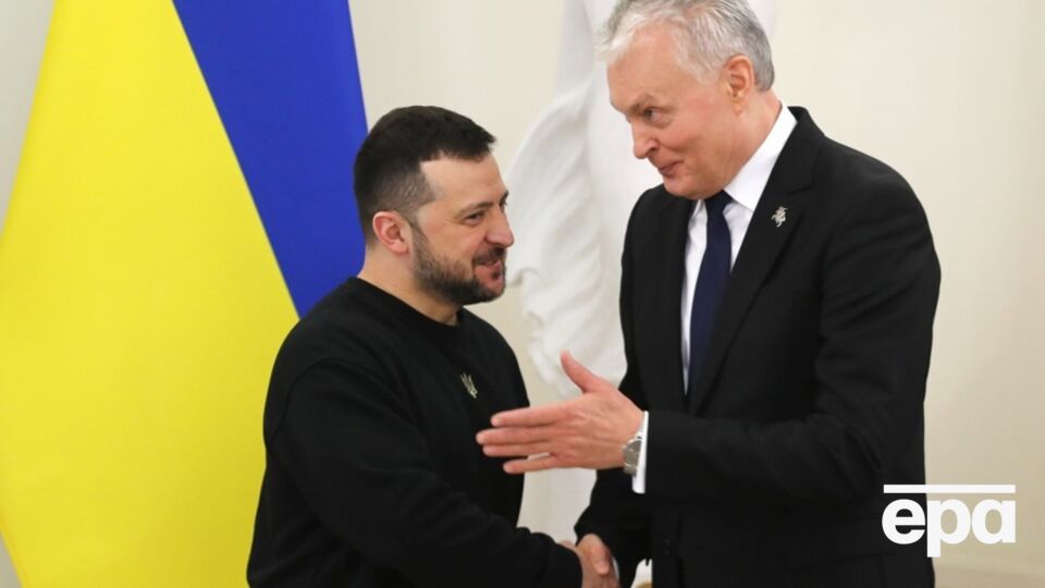 Науседа объявил о вложении в украинскую ПВО на пресс-конференции с Зеленским