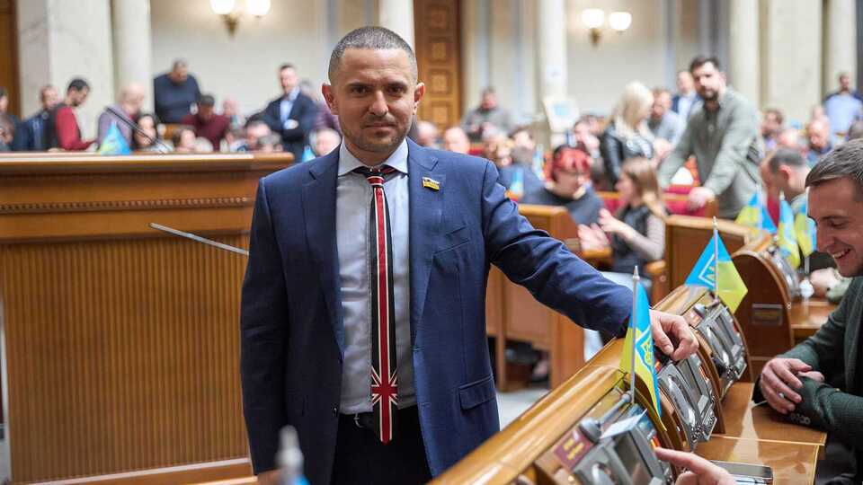 Постраждалий розповів, що Куницький (на фото) нібито вдарив його ногою