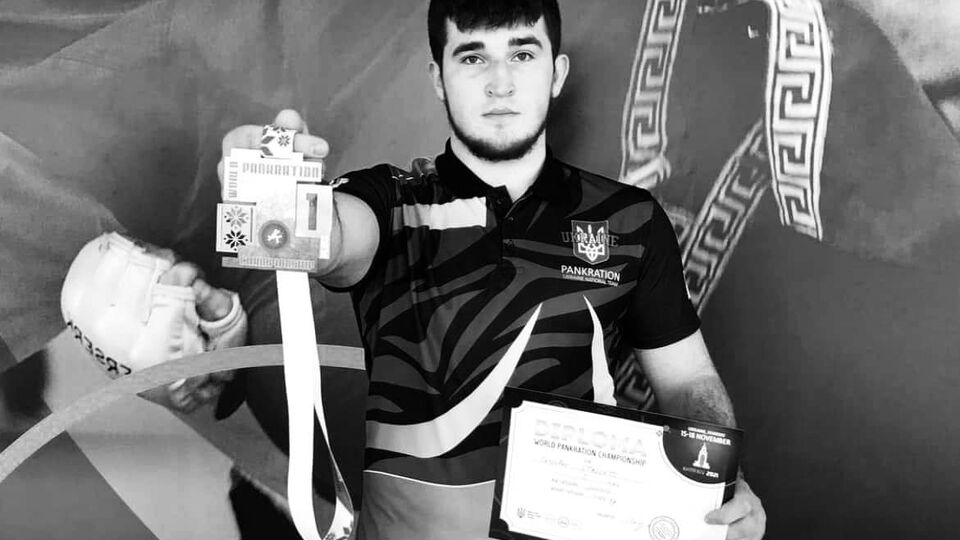 На війну спортсмен пішов добровольцем