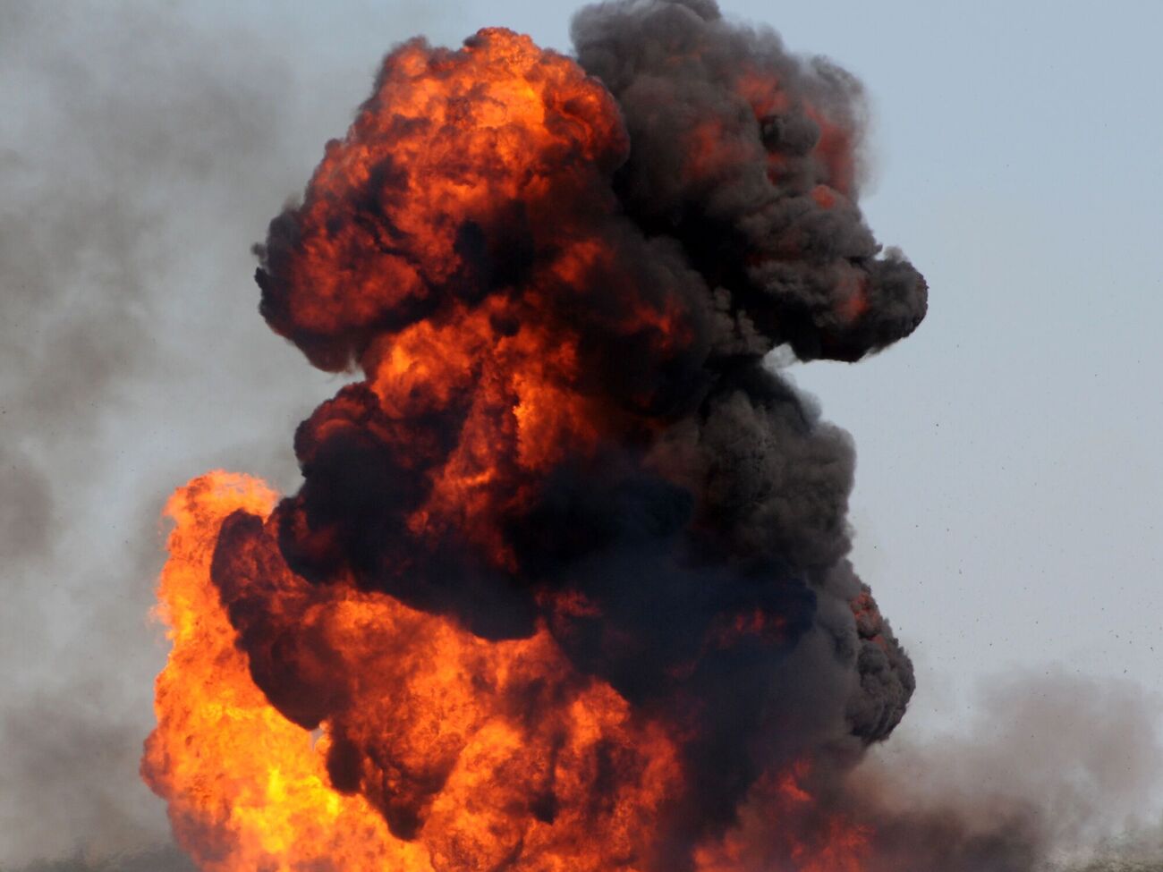 В Мариупольском районе атаковали склад с вооружением оккупантов