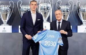 Лунин играет в "Реале" с 2018 года