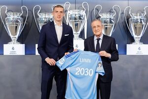 Лунин играет в "Реале" с 2018 года