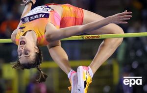 Спортсменка преодолела высоту в 1,97 м