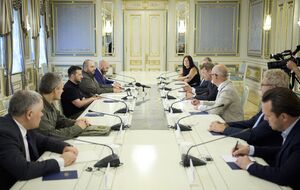 Зеленский на встрече с Поульсеном отметил лидерство Дании в передаче Украине первых F-16, рассказали в ОП