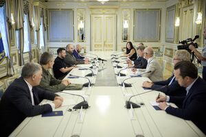 Зеленский на встрече с Поульсеном отметил лидерство Дании в передаче Украине первых F-16, рассказали в ОП