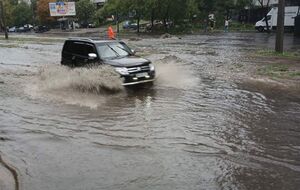 На улицах Одессы осложнено движение