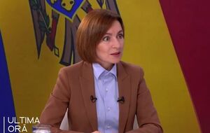 Санду отвечала на вопрос о концерте "Би-2", как вдруг началось землетрясение