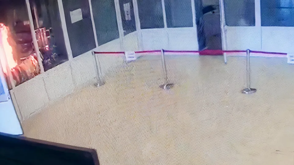 За даними слідства, чоловік кинув легкозаймисту речовину в Палаці парламенту