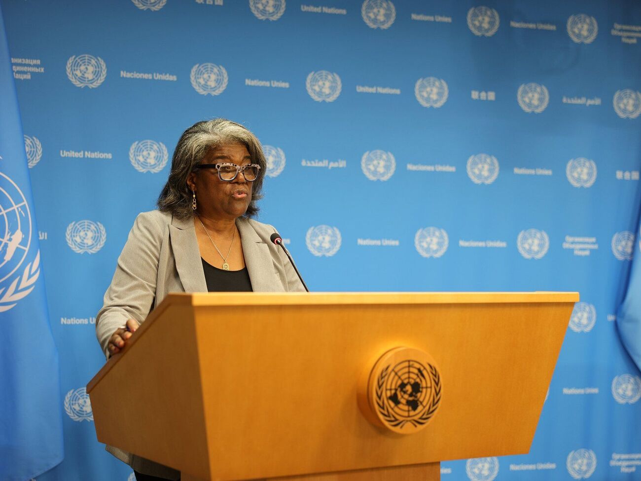 Томас-Гринфилд: Надеюсь, мы сможем добиться прогресса