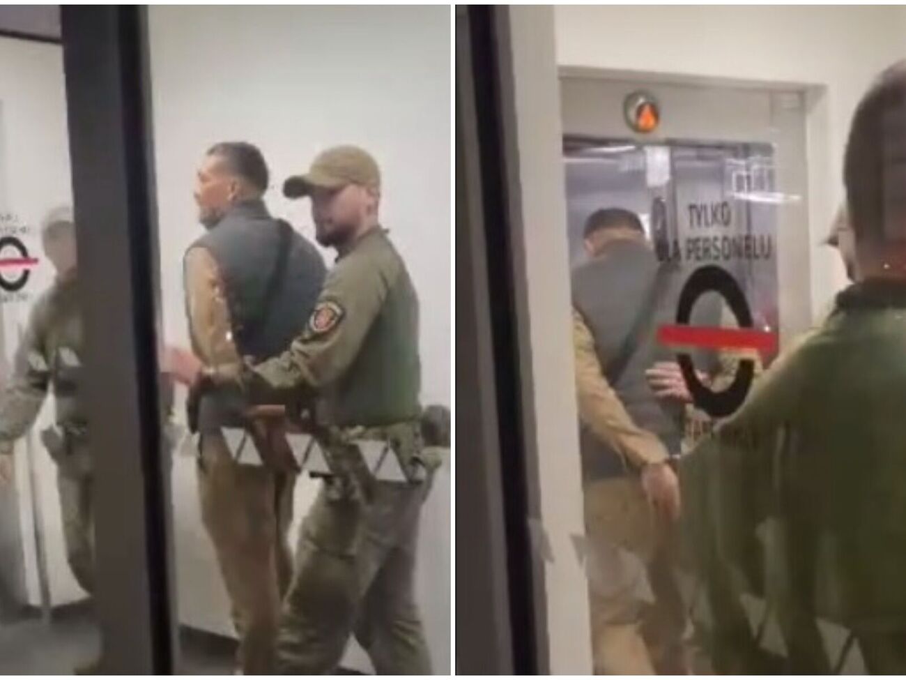 Беленюк опубликовал видео, вероятно, задержания Усика