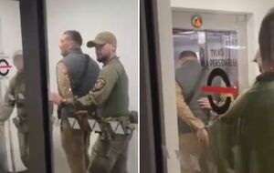 Беленюк опублікував відео, імовірно, затримання Усика