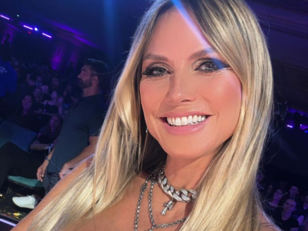 Клум зняла ролик у студії відомого шоу