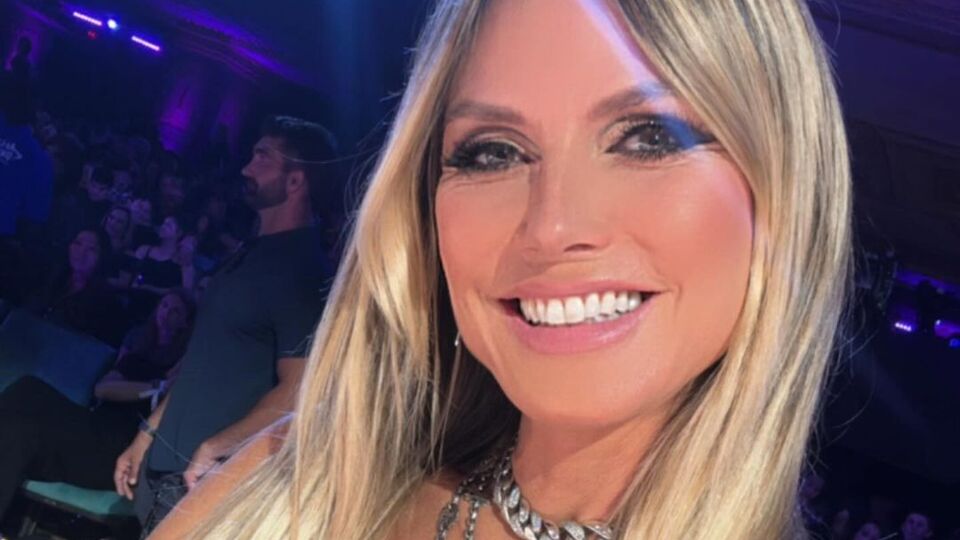 Клум зняла ролик у студії відомого шоу