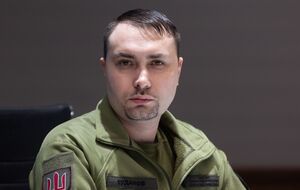 Паблики заскринили фото Буданова на главной странице сайта