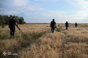 Сапери вже обстежили понад 365 тис. га в Херсонській області, розповіли в ОВА