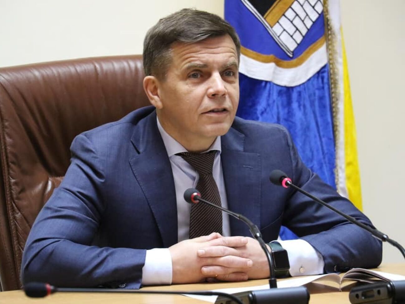 Сухомлин занимал должность мэра Житомира с 2015 года
