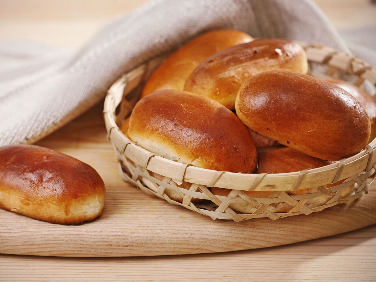 Пирожки выпекаются 20 минут