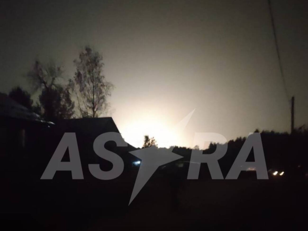 Пожар на территории 23-го арсенала ГРАУ в Тверской области зафиксировали спутники NASA, отметили СМИ