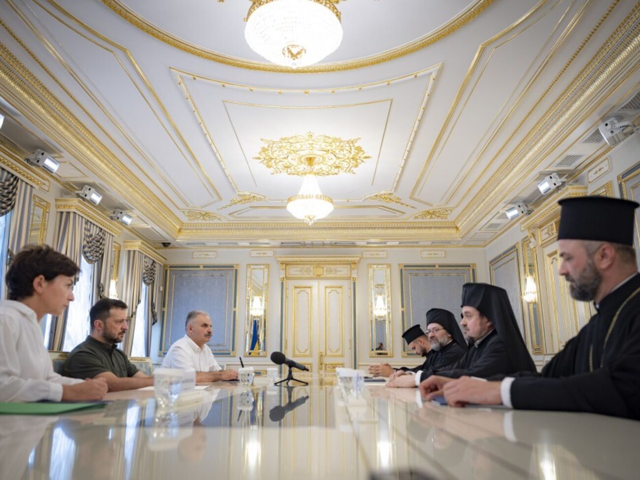 Зеленский 28 августа провел встречу с представителями Вселенского патриархата
