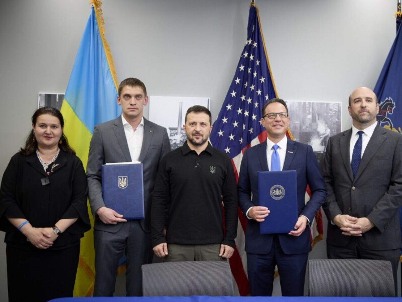 Пенсильвания подписала договор об участии в восстановлении Запорожской области