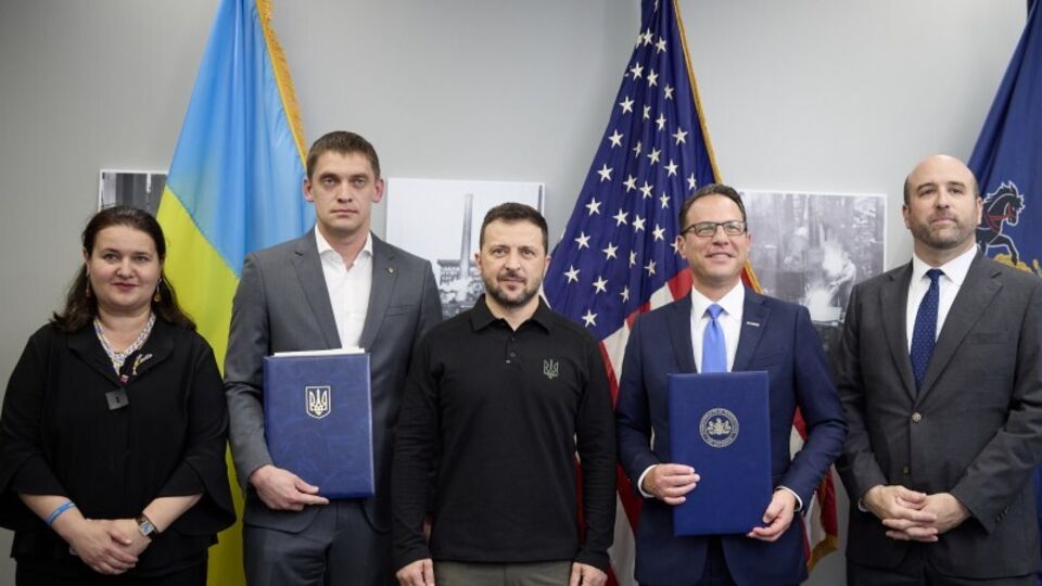 Пенсильванія підписала договір про участь у відновленні Запорізької області