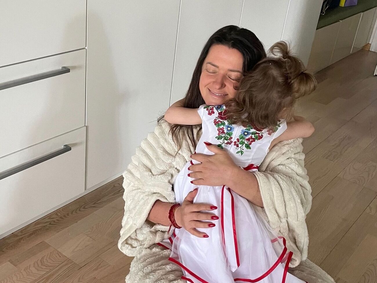 Могилевська: Я полюбила дуже маленьку Соню, не знала, що в неї є сестричка