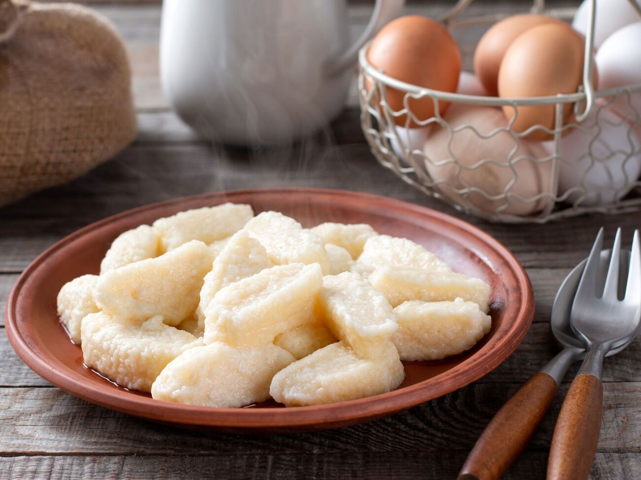 Ленивые вареники готовятся на основе творога