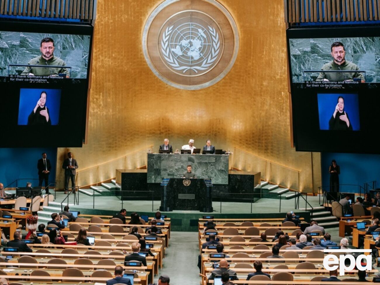 Зеленський закликав до підтримки України для мирного майбутнього