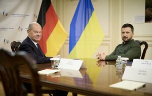 Шольц и Зеленский провели встречу в США