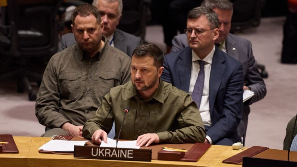 Зеленский 24 сентября выступил в Совбезе ООН