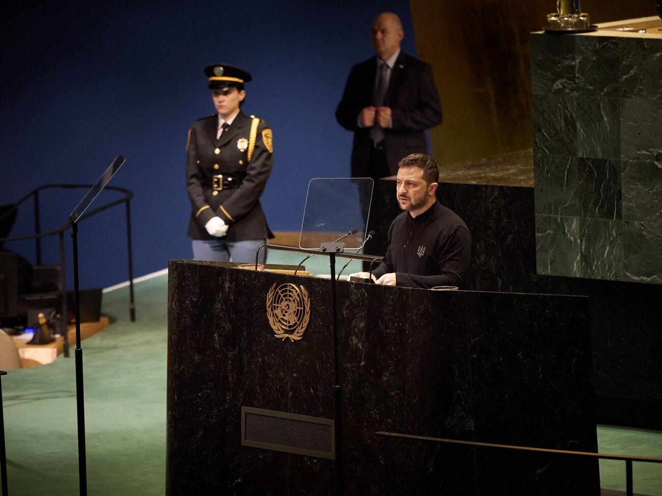 Зеленский отметил, что в ООН встречался с лидерами многих стран