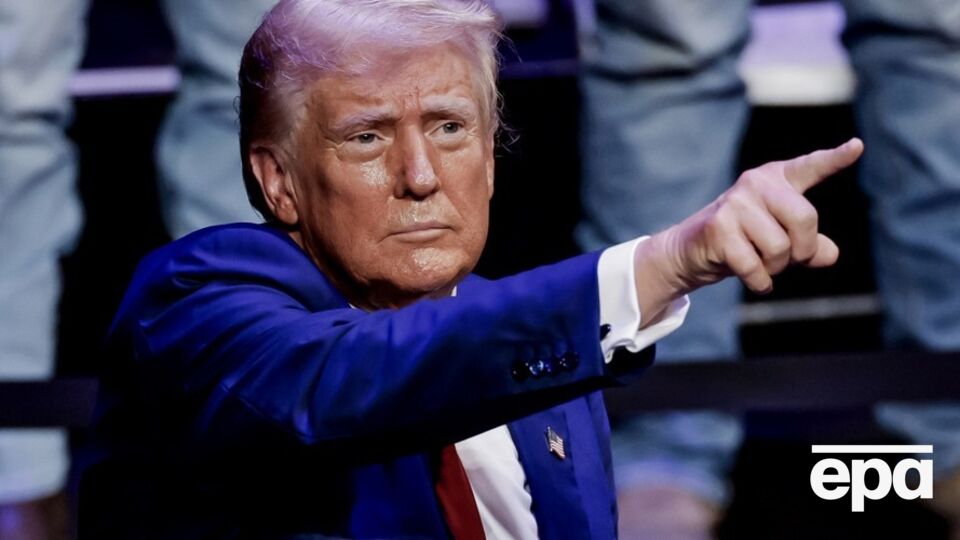 Трамп на передвиборчій зустрічі зробив заяву про війну в Україні