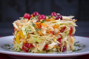 Яркая капуста будет готова за одну ночь