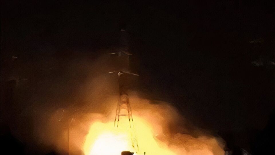 Пожежа біля ЛЕП під Новошахтинськом уночі 27 вересня