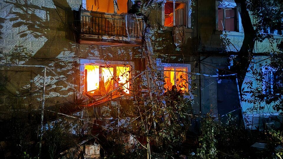 Наслідки російського удару в Ізмаїлі
