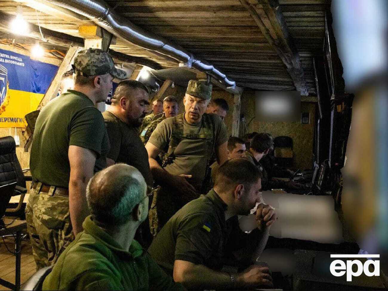 Сырский посетил бригады на наиболее горячих участках фронта, рассказали в Генштабе ВСУ