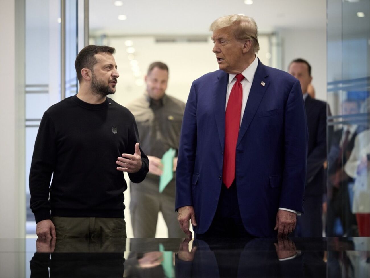 Зеленський і Трамп зустрілися у Нью-Йорку у Trump Tower 27 вересня