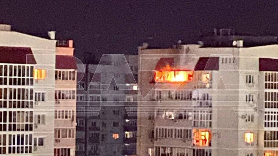 В РФ сообщили о пожарах после атаки БПЛА