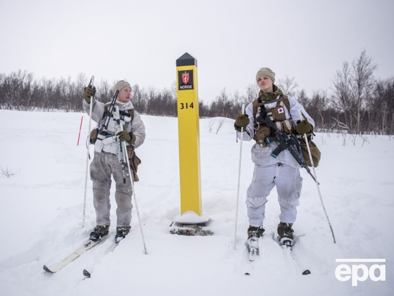 Протяженность норвежско-российской границы составляет 198 км