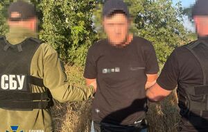 Задержанный в Черкассах мужчина, которого СБУ подозревает в сотрудничестве с врагом