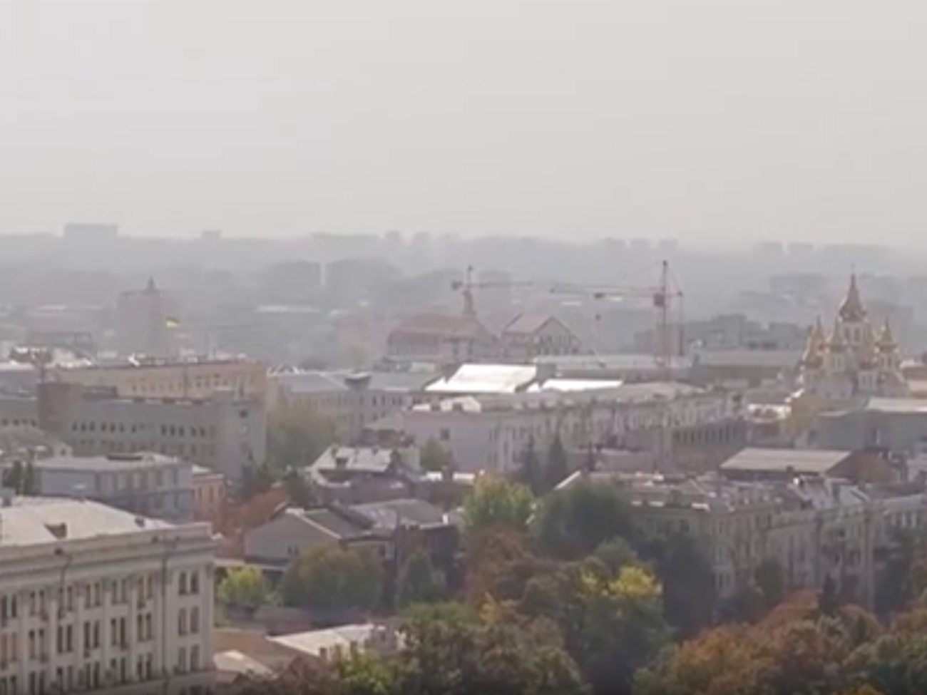 По прогнозу, пыль будет попадать на украинскую территорию волнами