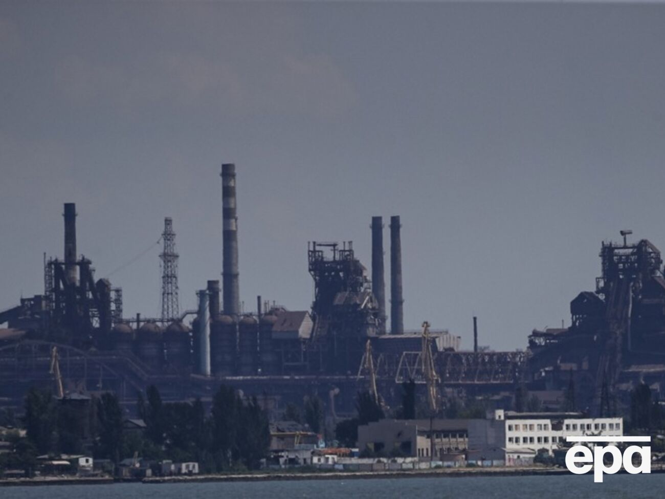 Окупанти про причини й наслідки пожежі не повідомляють