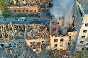 Багато прильотів в історичному центрі Львова