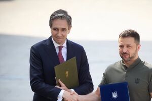Прем'єр-міністр Ірландії Саймон Гарріс прибув у Київ для зустрічі з президентом Володимиром Зеленським